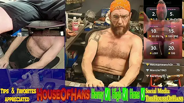 Pokazy przed kamerką – HouseOfHans