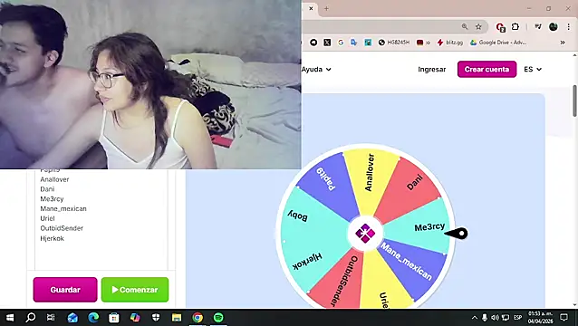 Chat XXX en directo de Giby_Grace