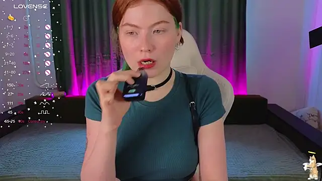 gingercute17 élő XXX-chatje