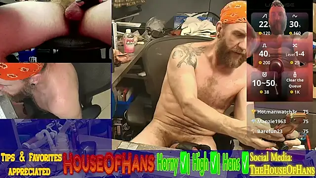 Webkamerová show HouseOfHans