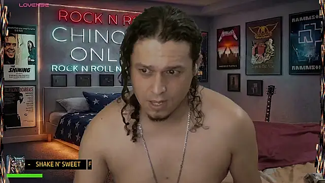 chino_roz 网络视讯表演