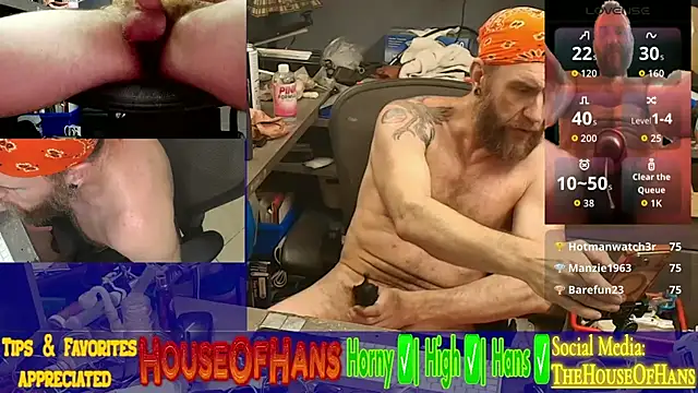 Pokazy przed kamerką – HouseOfHans