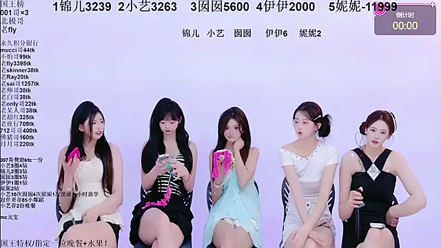 Show de webcam de 1X-one