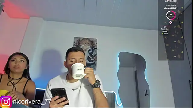 Show de nico_rivera na webcam