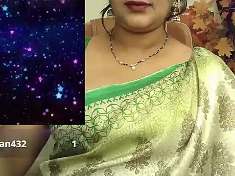 Spandana_Sweety: διαδικτυακό σόου στην κάμερα