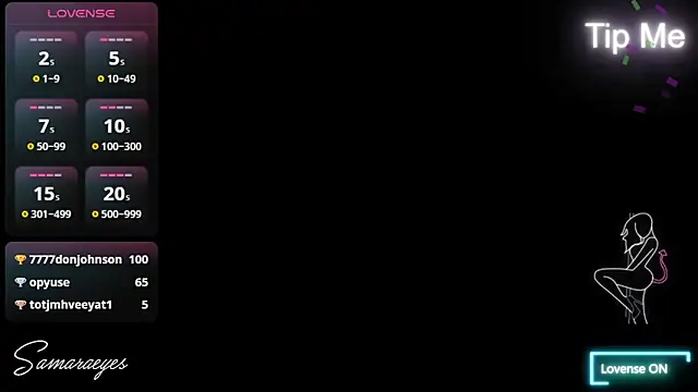 Chat XXX ao vivo de Samara_Eyes