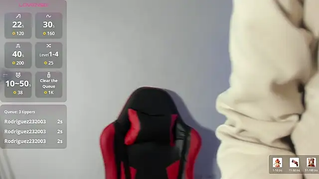 Chat XXX en directo de honeyluxe_