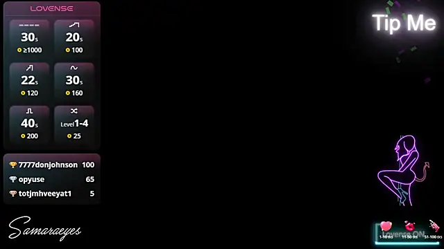 Chat XXX ao vivo de Samara_Eyes