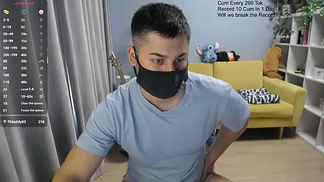 Chat XXX en directo de Tomguys