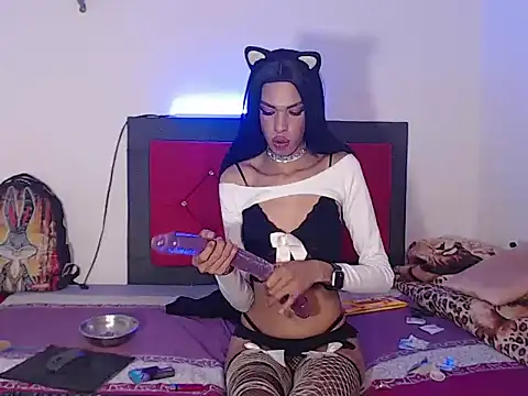 Show modela cellesthee na web-kameri