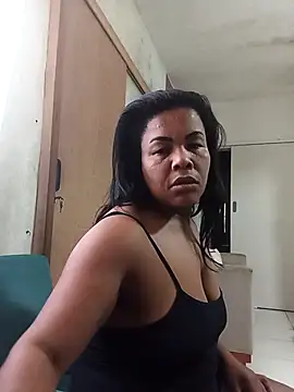 Show de P_pretaG na webcam