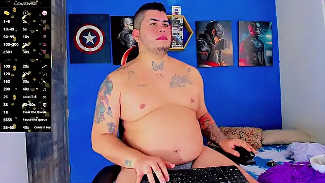 Thomas_chubbyxhot: διαδικτυακό σόου στην κάμερα