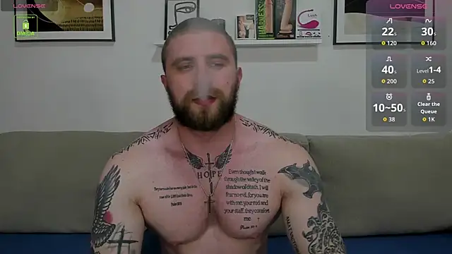 Show modela Gerard_Finbar na web-kameri