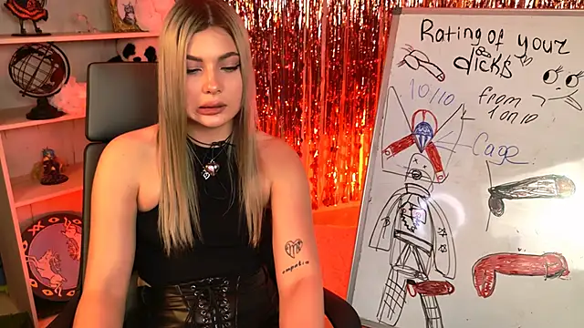 HyileyClark élő XXX-chatje