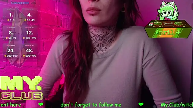 Chatroom XXX en direct de Witch_Emma