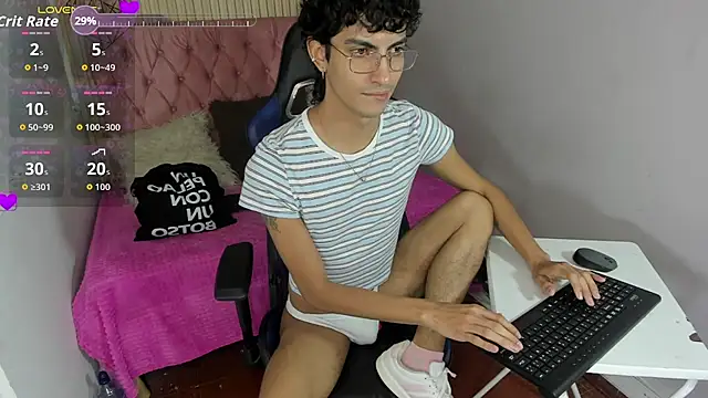 AxelRush: διαδικτυακό σόου στην κάμερα