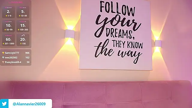 Chat XXX en directo de AlannaViera