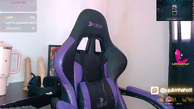 Show de jujubinhahot na webcam