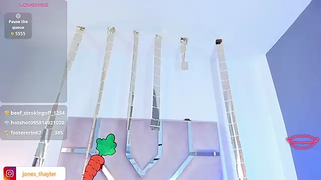 Thayler_jones webkamerás műsora