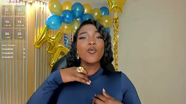 SavannahStorm Adlı Modelin Web Kamerası Şovu