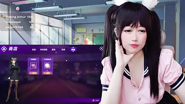 LuckyCute-Tutu Adlı Modelin Canlı XXX Sohbeti