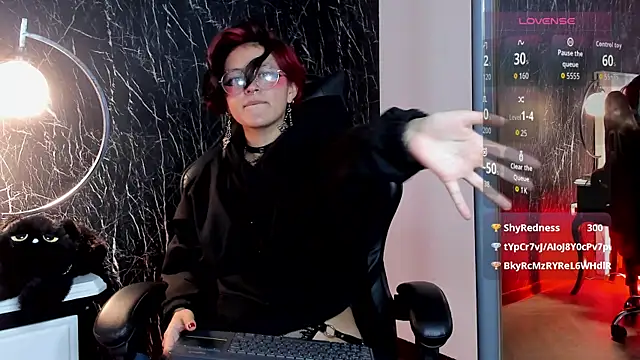 YuuMiko élő XXX-chatje