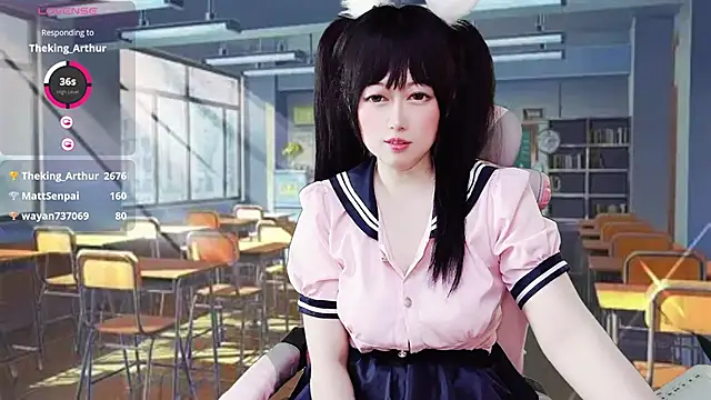 Chatroom XXX en direct de LuckyCute-Tutu