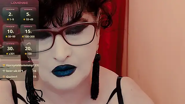 Show modela QuuenOfSin na web-kameri