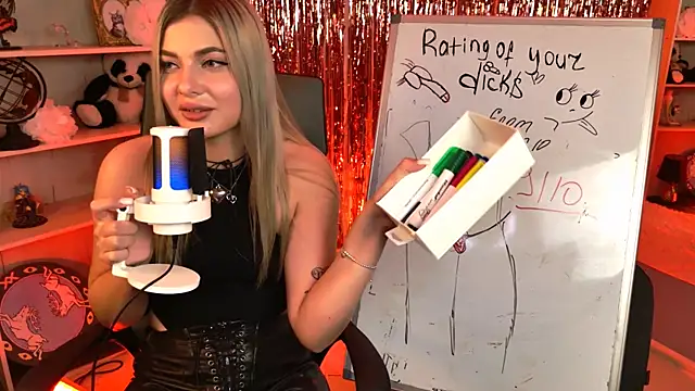 HyileyClark 라이브 XXX 채팅