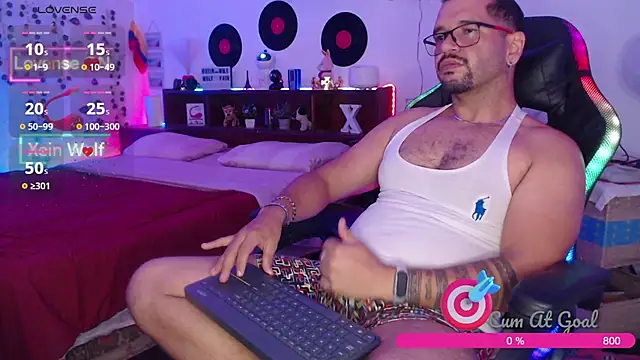 Show de Xein_WoIf na webcam