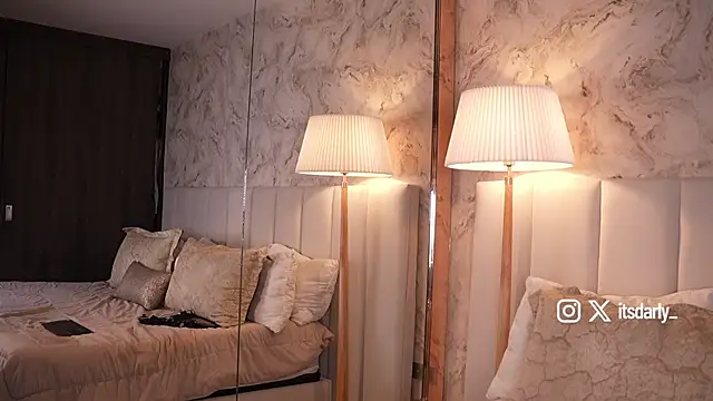 Show de itsdarly na webcam