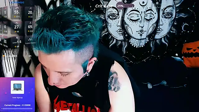 Marieblueeyes – Kamerová šou