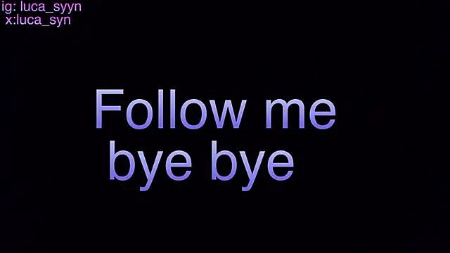 luca_syn 라이브 XXX 채팅