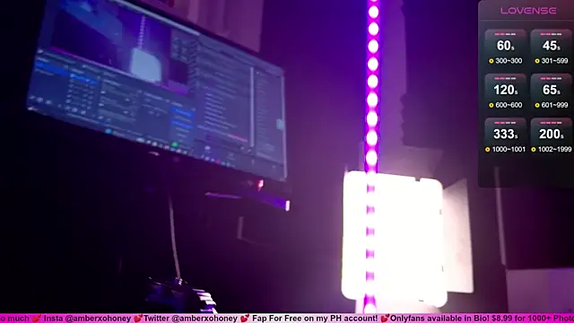 Chat +18 de amberxoxhoney ao vivo