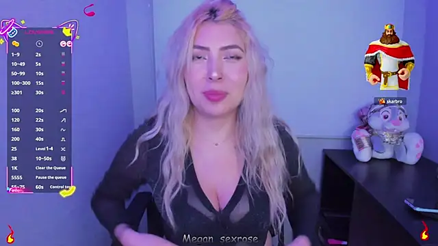 Chat XXX ao vivo de Megan_sexrosse