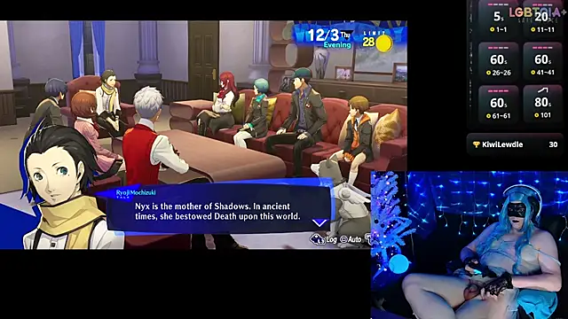 Pertunjukan Kamera Web StarshineMoonspark