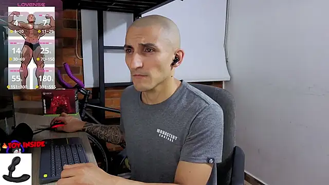 Marck_Muscle 웹캠 쇼