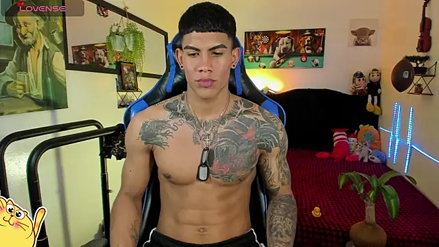 Show de Damian_latinxxx na webcam