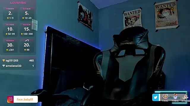 facebaby1 Adlı Modelin Web Kamerası Şovu