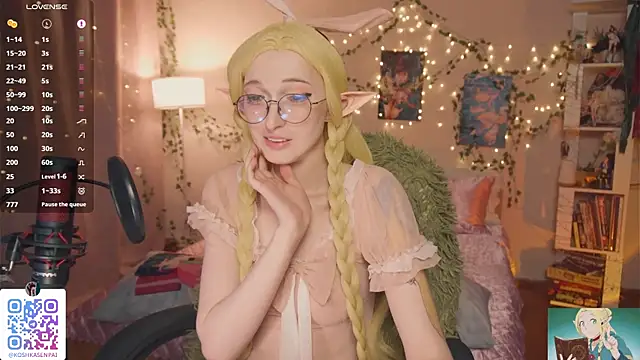 koshkasenpai 现场XXX聊天