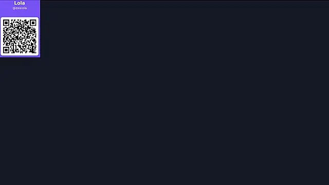 Chat XXX ao vivo de LolaZola