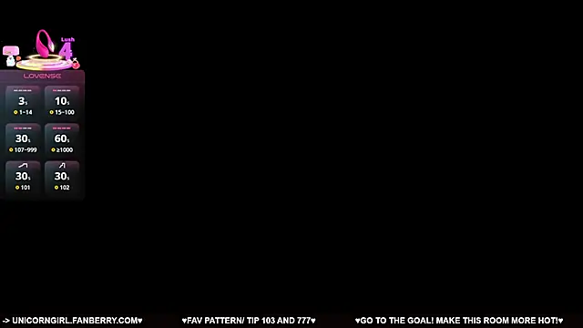 unicorngirl1's Live XXX Chat