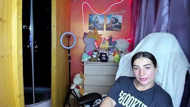 Show Webcam de Fiery_Brunette_