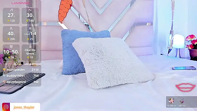 Show webcam de Thayler_jones