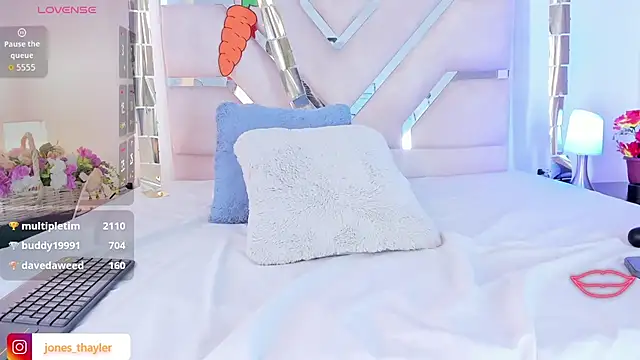 Thayler_jones: διαδικτυακό σόου στην κάμερα