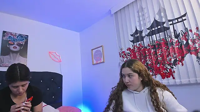 valeria_and_zoen Webbikameraesitys