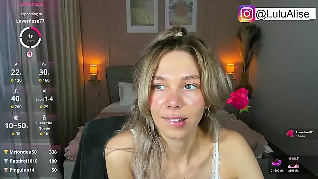 LuluAlis 라이브 XXX 채팅