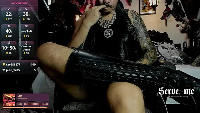 Show de allanhurtss na webcam