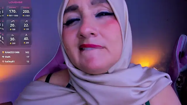 HijabiMilffのライブXXXチャット