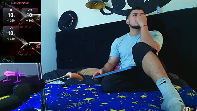 jeisonstark: διαδικτυακό σόου στην κάμερα